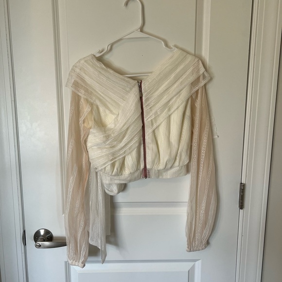 NBD Lace Blouse - Picture 3 of 4